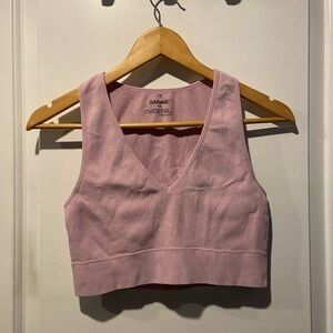 Garage Stella Seamless Plunge tank top